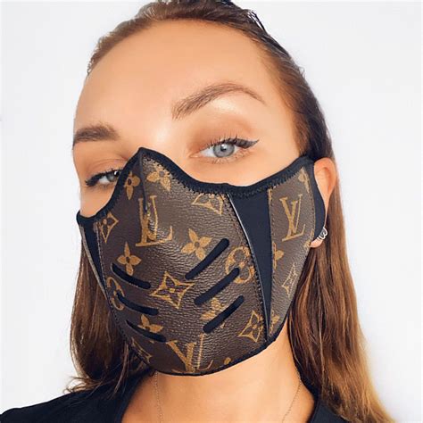 louis vuitton luxury face mask|Louis Vuitton designer face mask.